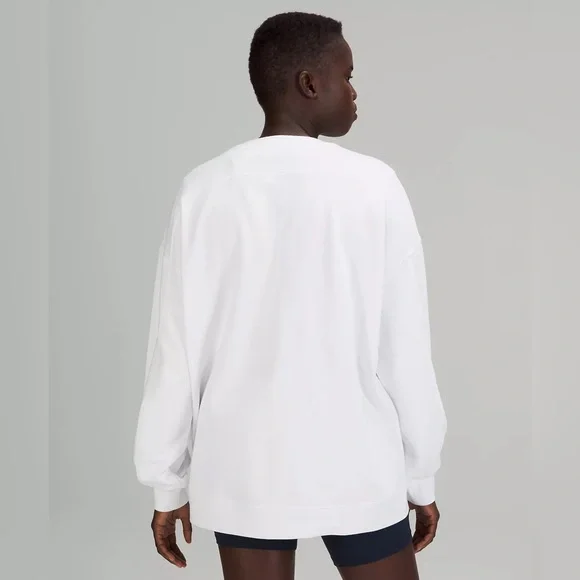 lululemon athletica White Crew Neck Sweater - Picture 2 of 8